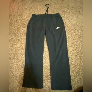 black baggy unisex nike sweatpants